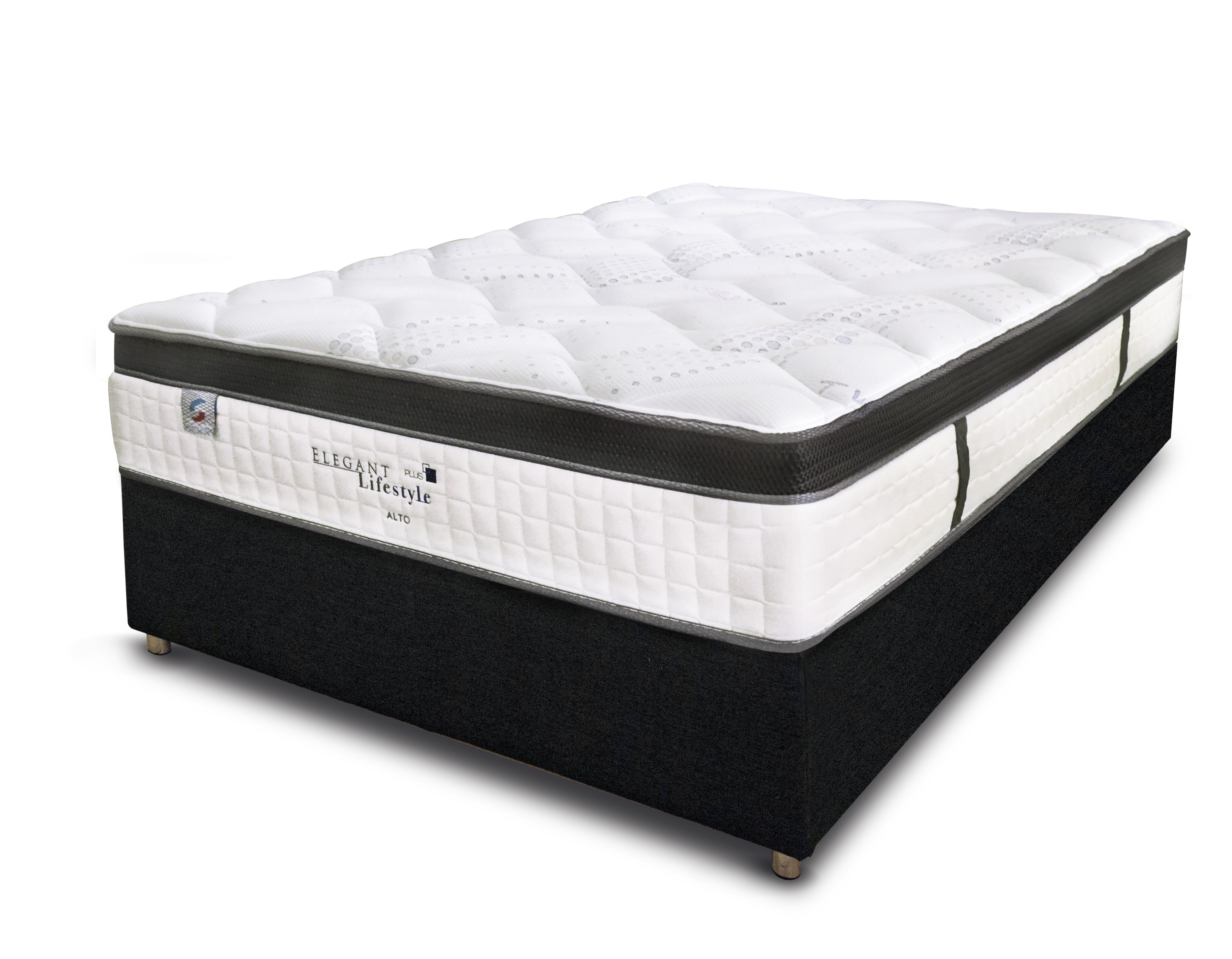 Comfort Sleep Alto Pillow Top Pocket Spring Medium Mattress