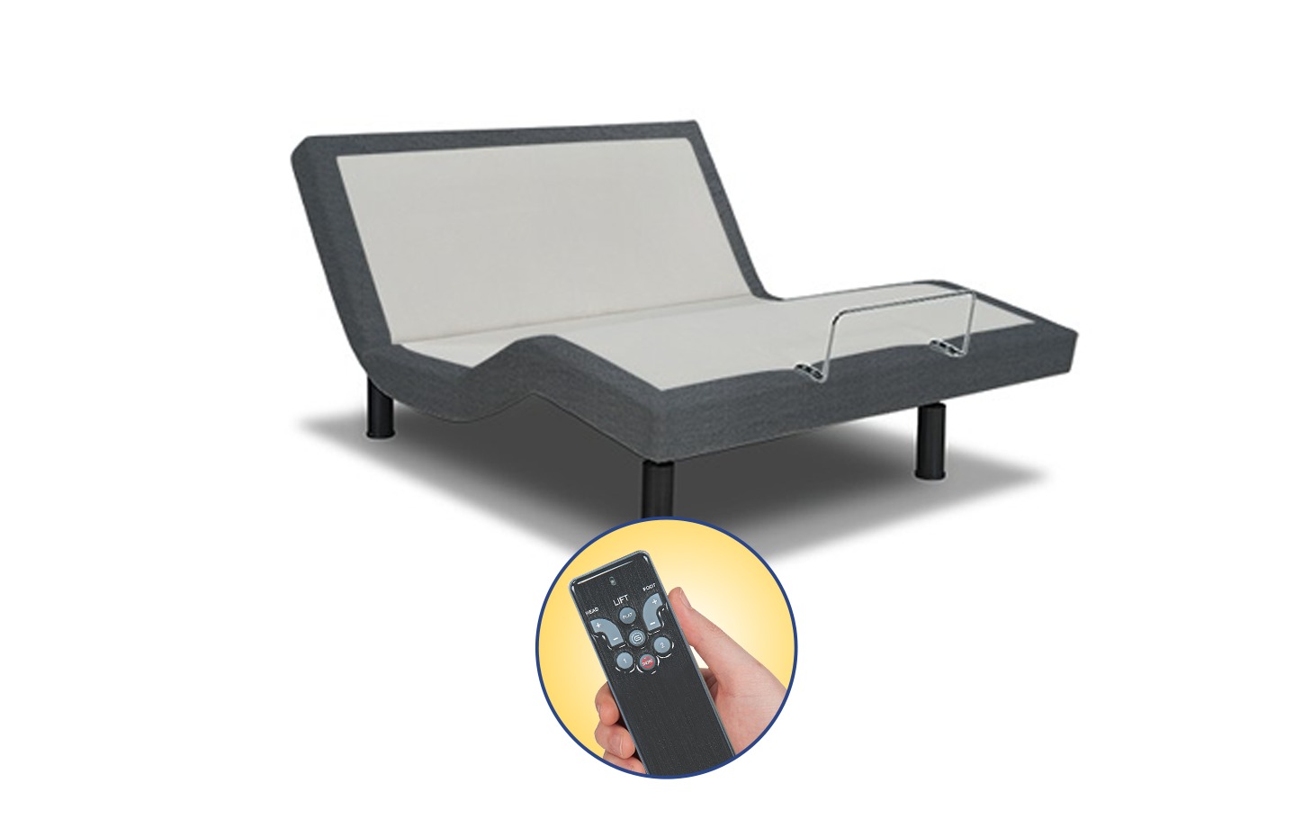 Reverie 3E Essential Wireless Adjustable Bed Base